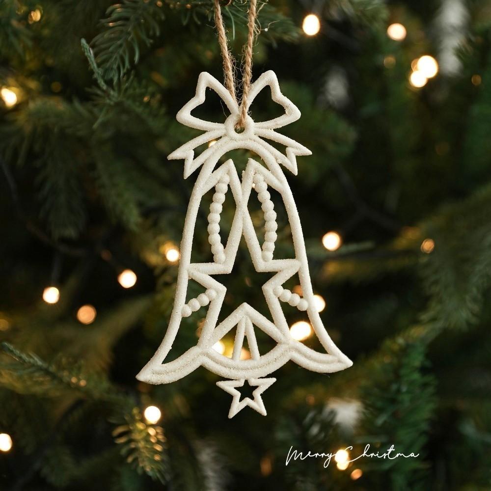 Hängender Weihnachtsdekorationsanhänger Elch Pentagramm Schneeflockendesign Weihnachtsbaumschmuck Kunststoff Weihnachtsgeschenke Weihnachtsfeier