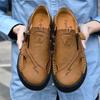 Fashion 2025 Casual Men Sandals Covered Toe Summer Beach Shoes Breathable Hole Sneakers Outdoor Quick Drying Casual Sandals Big Size 48