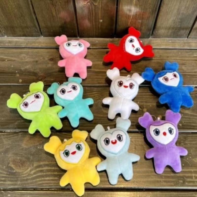 Korean Super Star Twice Momo Plush Keychain Stuffed Toys Character Nayeon Sana Jungyeon Lovely Doll For Fan Gifts