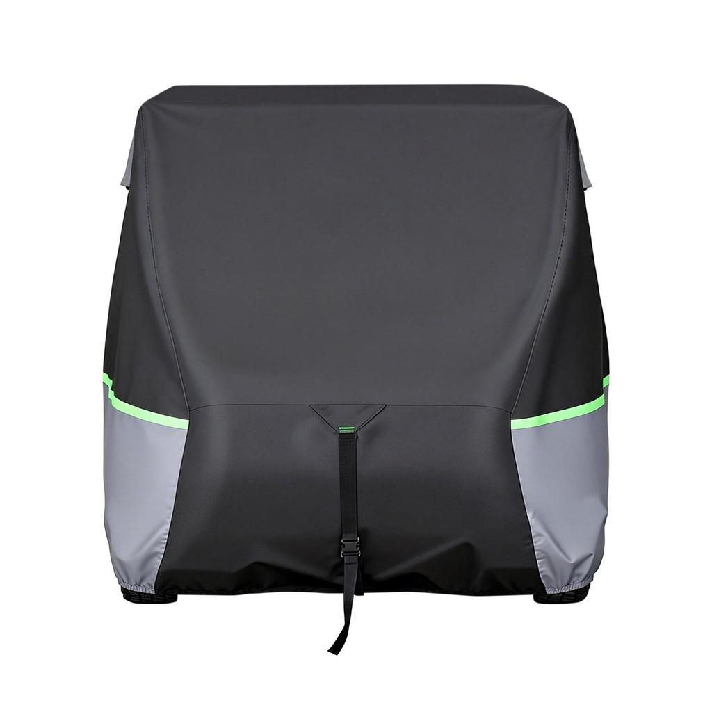 Golf Cart Cover, Full Coverage 2+2/4 Passenger Golf Cart, 600D Waterproof Oxford Fabric Club Car Cover Fits Most Carts Club Car, Yamaha, EZGO, Honda,