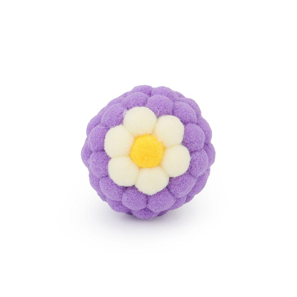 Flower Ball Teasing Cat Toy Colorful Kitten Pets Toys Molar Bolus Small Ball Pet Supplies