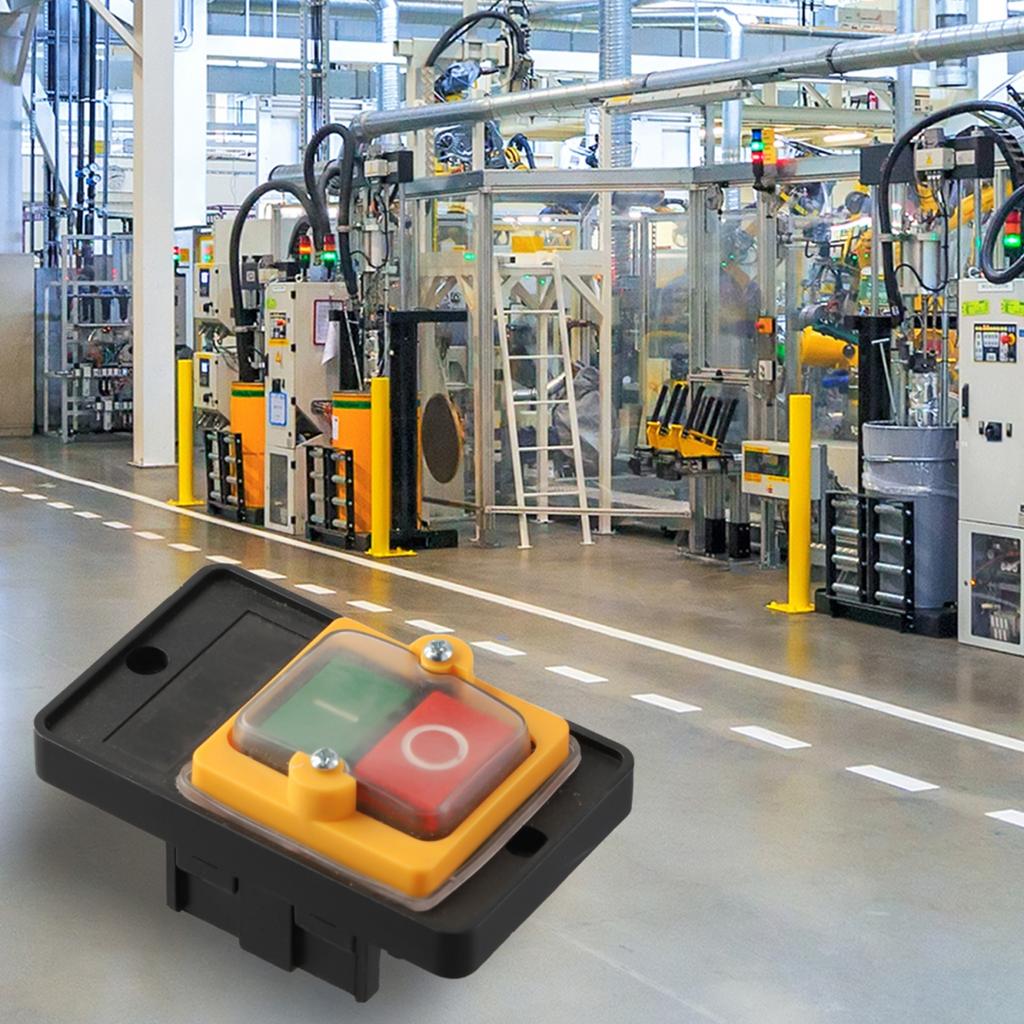 Akcesoria Włącznik Wiertarka Maszynowa Zielony i Czerwony WŁ WYŁ