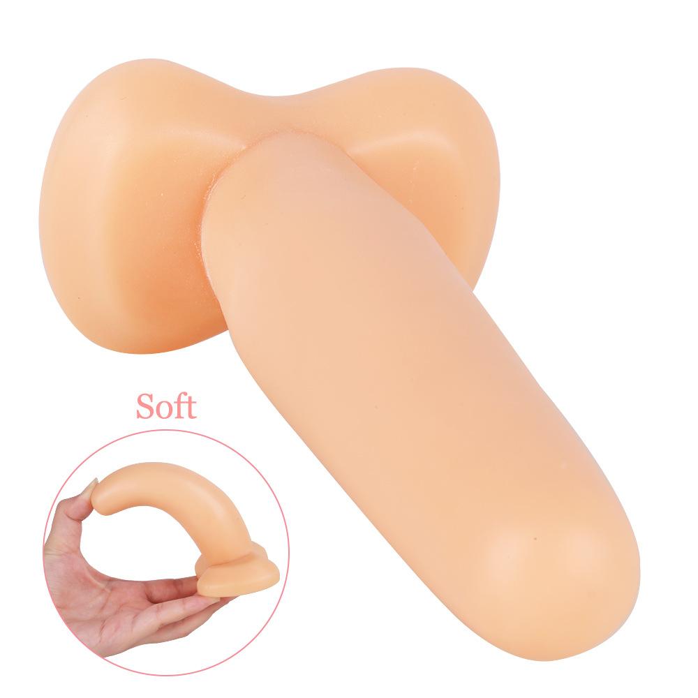 Female Bowknot Mini Vagina Smooth Anal Plug Couple Appealing Sex Products Adult Toys