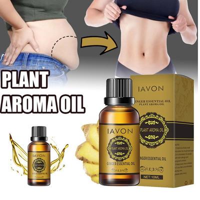 Lymphatic Drainage Oil, Belly Slimming  Oil,  Oil, Fights Stubborn Belly, Apply Massage To Promote Burning 10ml