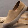 Men's Shoes Cowhide Leather Platform Casual Shoes Men Leather Original Designer Loafers Men