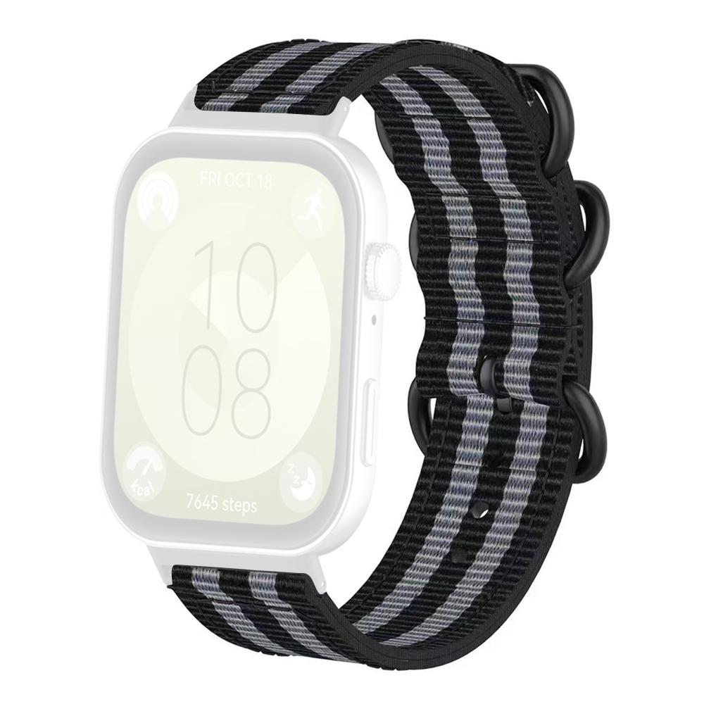 Watch Strap for Huawei Watch Fit 4 Pro/Fit 4/Fit 3 Nylon Adjustable Wrist Band