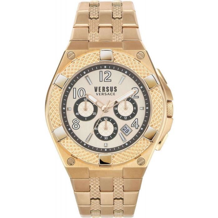 Montre Quartz Homme - VERSUS VERSACE - VSPEW0719 - Acier inoxydable - Or rose
