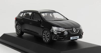 NOREV Renault Megane Estate 1/43 Scale Diecast Model Car 2020 (Black)