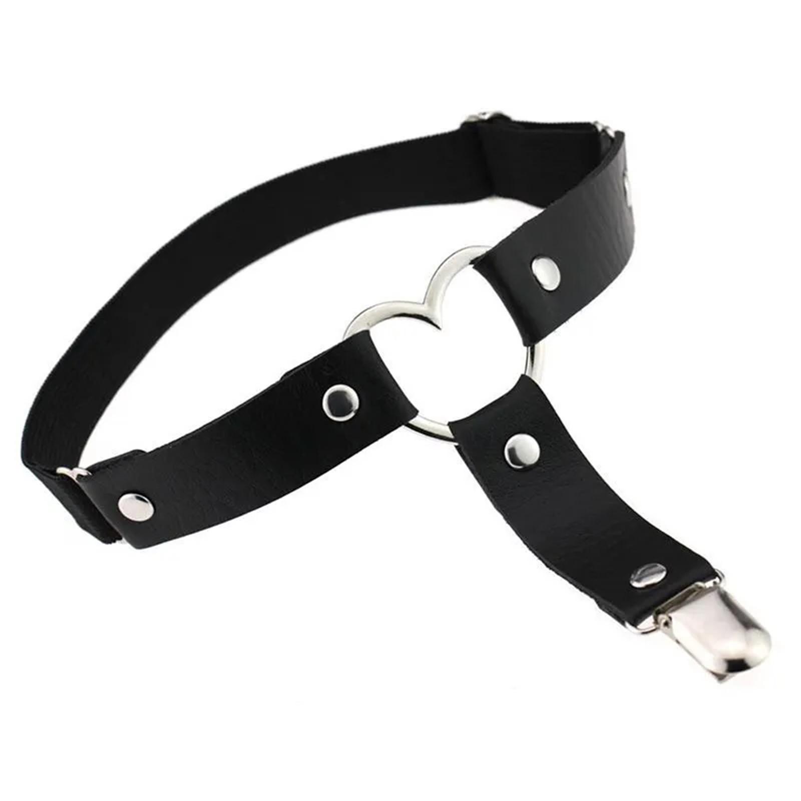 

Чулки Подтяжки Петля для бедра Кольцо для регулировки Ноги Нескользящая пряжка Подвязки