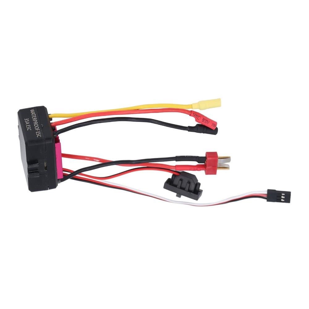 Waterproof Electronic Speed Controller Dust-Proof Brushless Motor ESC Brushless ESC For RC Boat