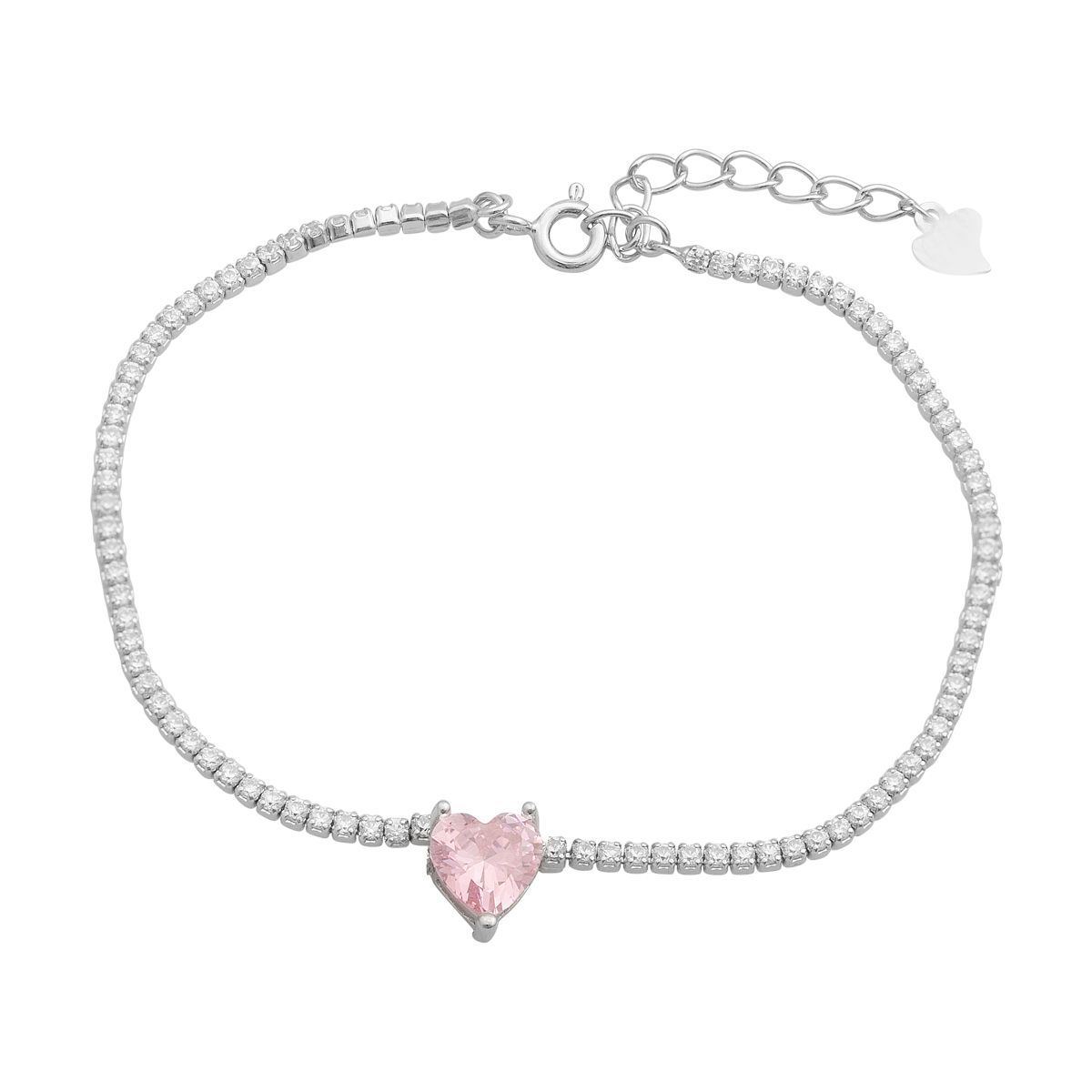 

Срібна каблучка з фіанітами, вага виробу 3,41 гр (60002010) 17-20cm білий