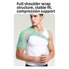 Supporto a Compressione per Spalla Traspirante Assorbi Sudore Sportivo Protezione Spalla Recupero Infortuni