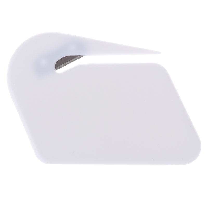 1Pc Plastic Mini Letter Knife Mail Envelope Opener Safety Paper Guarded Cutter