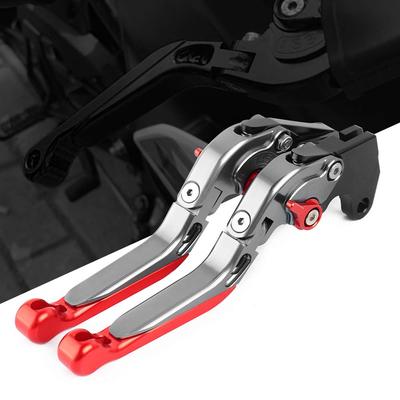 6 Adjustable Aluminum Brake Clutch Lever Set Suzuki GSX250R 250 V-Strom DL650 / V-STROM/XT