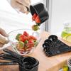 11Pcs Kitchen Measuring Tools Set Plastic Measuring Spoons Teaspoon Sugar Scoop Cooking Baking Cake Flour Measuring Cups New