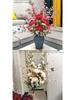 Artificial Peony Bouquet in Light Luxury Vase for Home or Dining Room Decor Nordic Arrangement