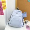 Schoolbag Schoolbag for Women 1011 New Junior High School High School Backpack for College Students Korean Ins Simple and Versatile Large-capacity 