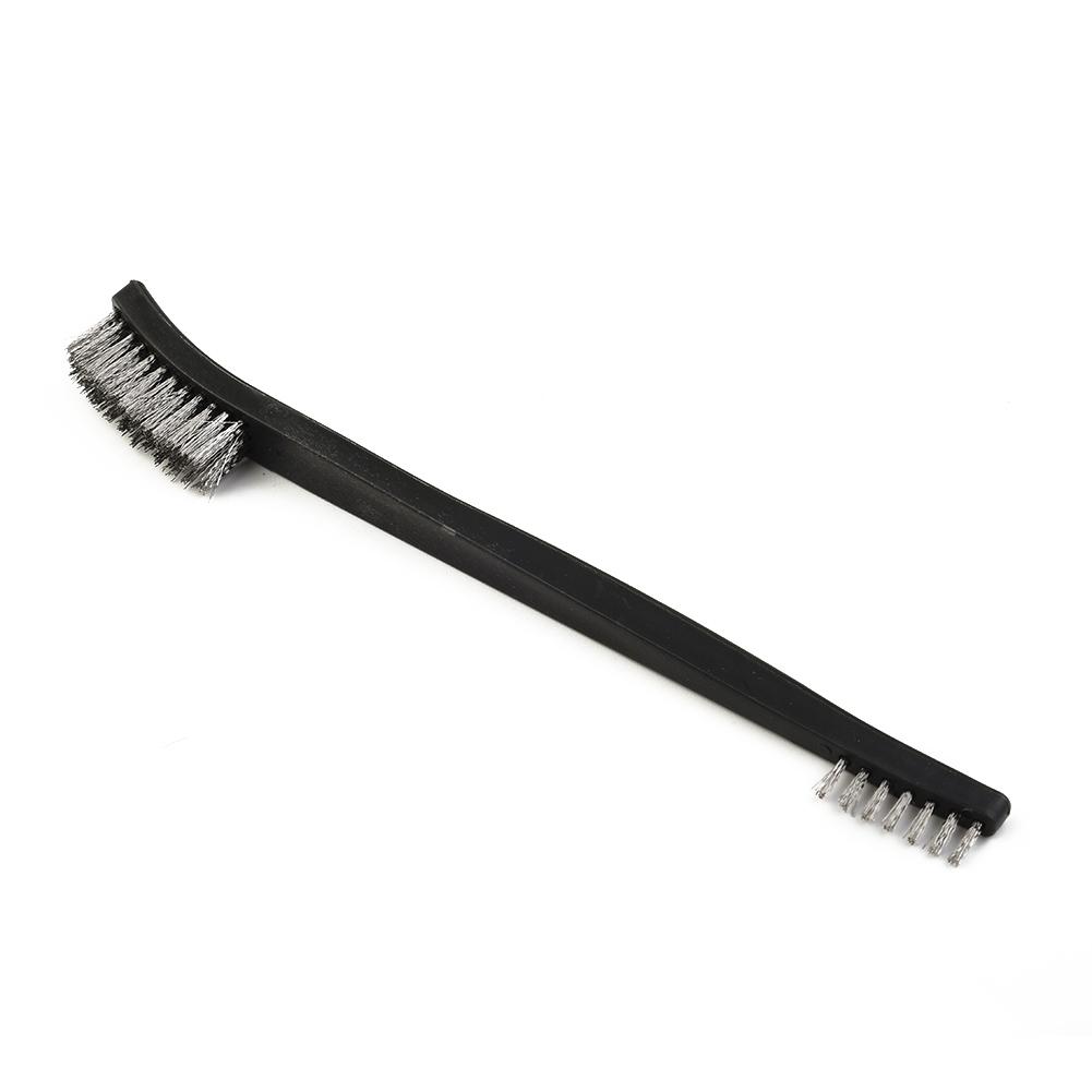 Workshop Wire Brush Tools Supplies 3pcs Set Nylon Brass Stainless Steel
