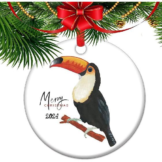 to a Special Grandson Christmas Ornaments 2024, Funny Fox Holiday Ornament, Fox Lover for Grandson from Grandpa or Grandma C12