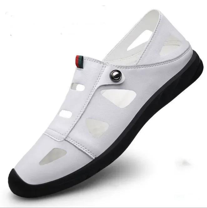 Summer New 2025 Casual Men Sandals Outdoor Beach Men Shoes Fashionable Breathable Comfortable Sandals Summer Casual Men's Shoes