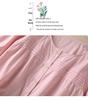 White Puff Sleeve A-line Top for Women - Korean Style, Summer 2026, Round Neck, Accordion Pleats