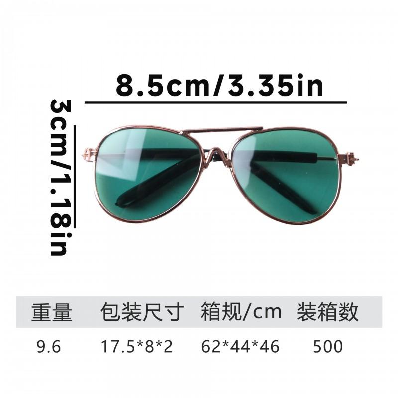 Pet Sunglasses Cats Dogs - Cute Cartoon Style Goggles Plastic Accessories In Multiple Colors Frames
