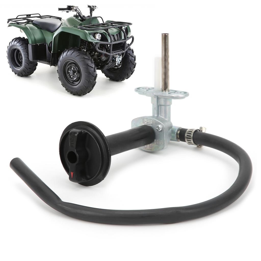 Fuel Valve Petcock with Lever Screw 5KM 24500 10 00 Replacement for Yamaha Grizzly 350 660 Bruin 350