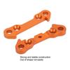 2 Pcs Metal Front Lower Arm Fixed Block Plate Connecting Plates Orange for ZD Racing 1/7 DBX07 EX 07 RC Car