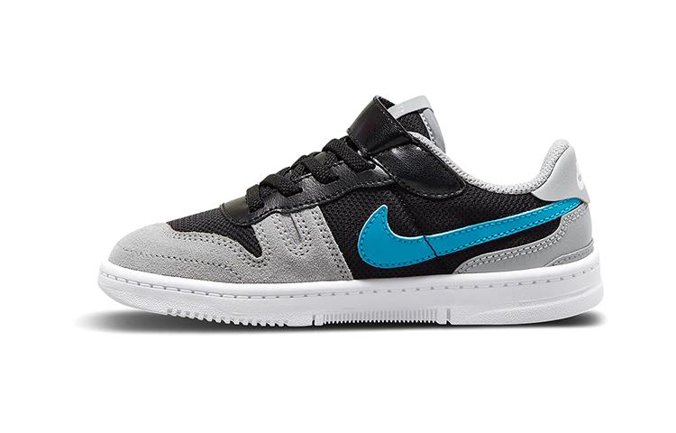 

Nike Squash Type Fashion Slip Resistant Low top Kids Skateboarding Shoes Gray Black Blue Children Aged 3 7 Years Old CJ4120-003 29.5