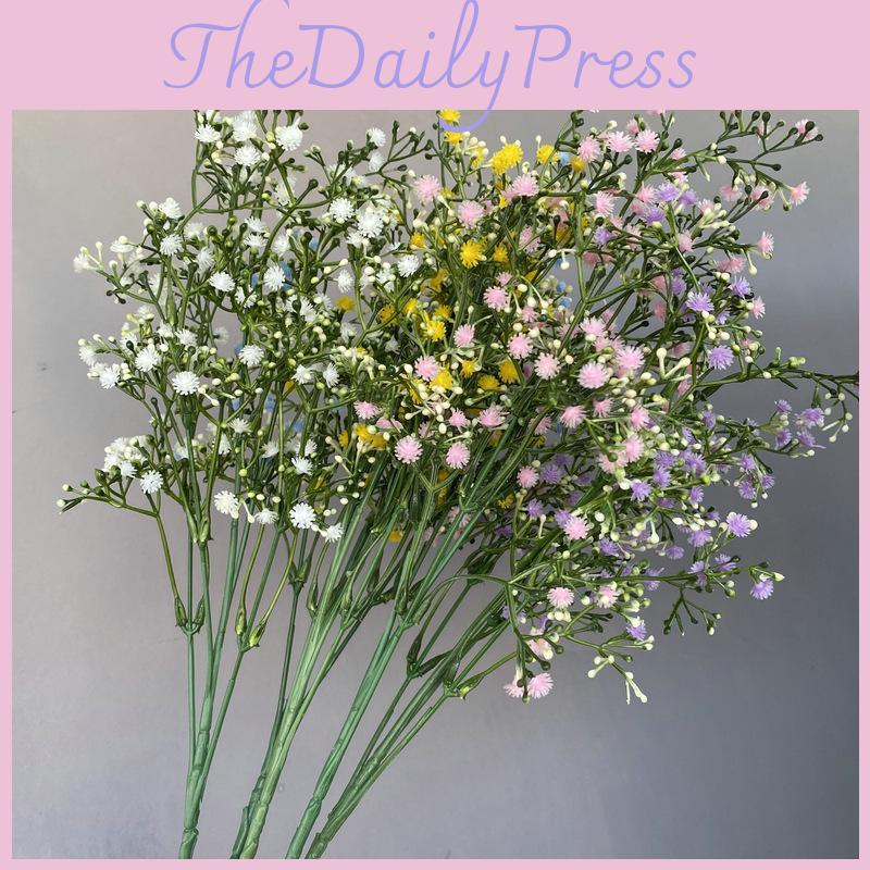 Artificial 150 Head Gypsophila Flowers For Wedding Bouquets And Home Decorations