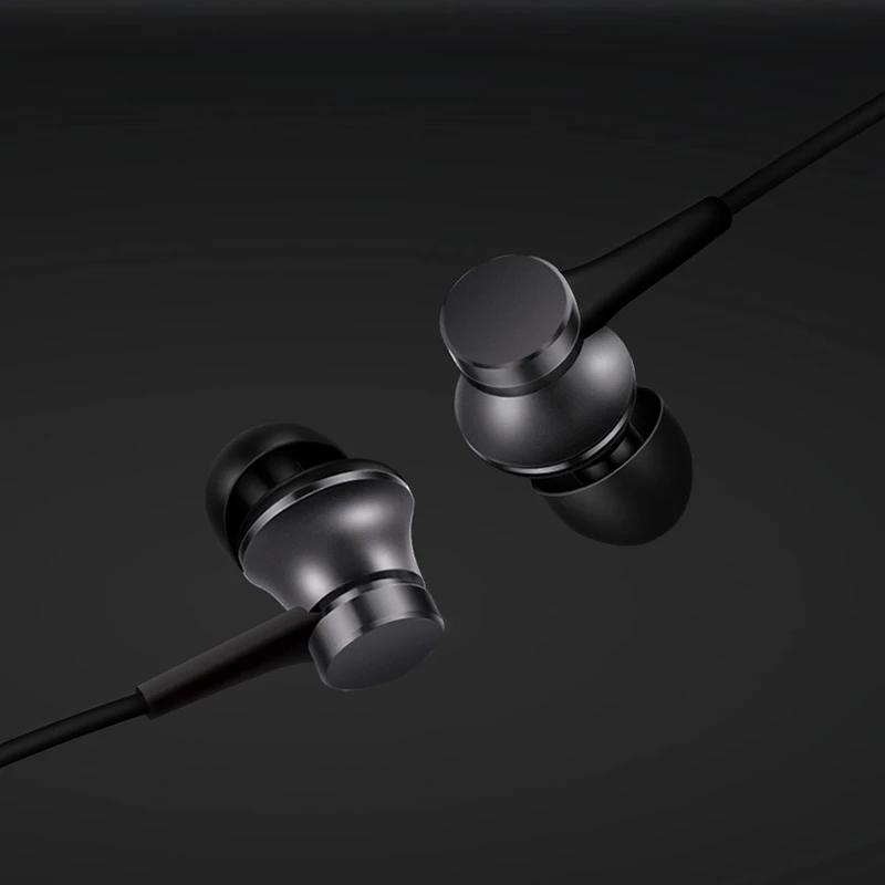 Original Xiaomi Piston 3 Earphone Bass Wired 3.5MM In-ear Sport Headphone with Mic Headset for Phone Xiaomi Samsung Huawei