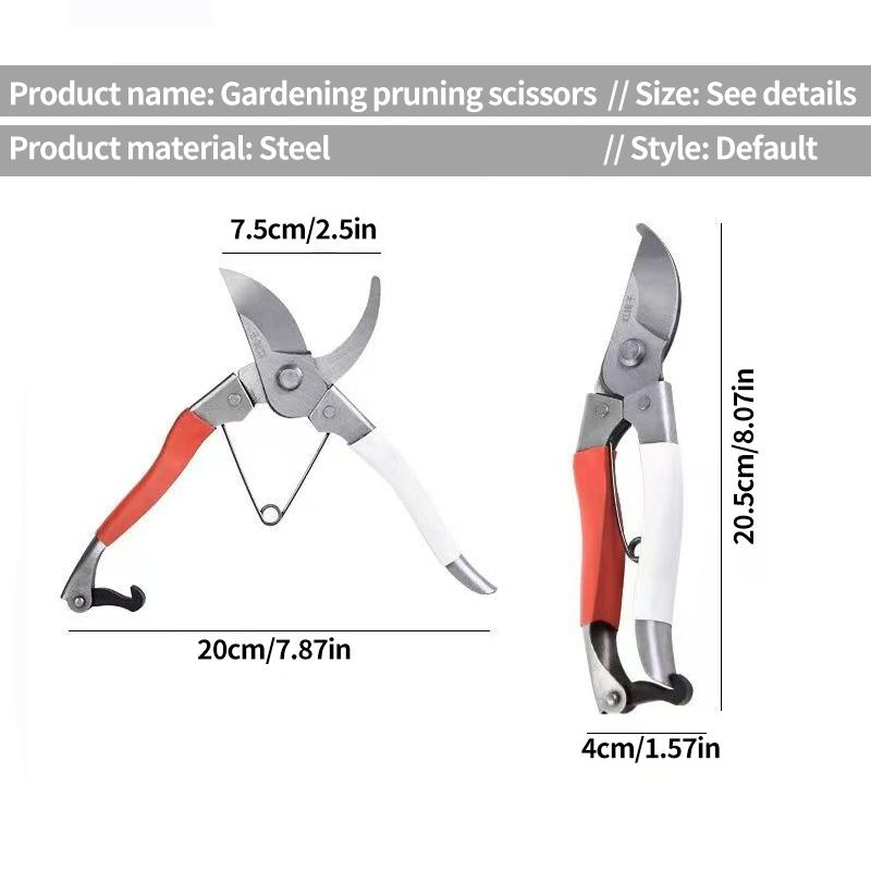

Садовые секаторы из нержавеющей стали премиум-класса — ручные секаторы для бонсай/фруктовых деревьев/цветов, складные и прочные