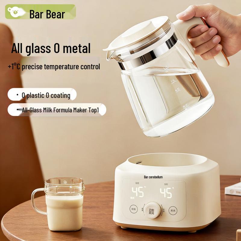 Bear 1.3L Full Glass Thermostatic Kettle