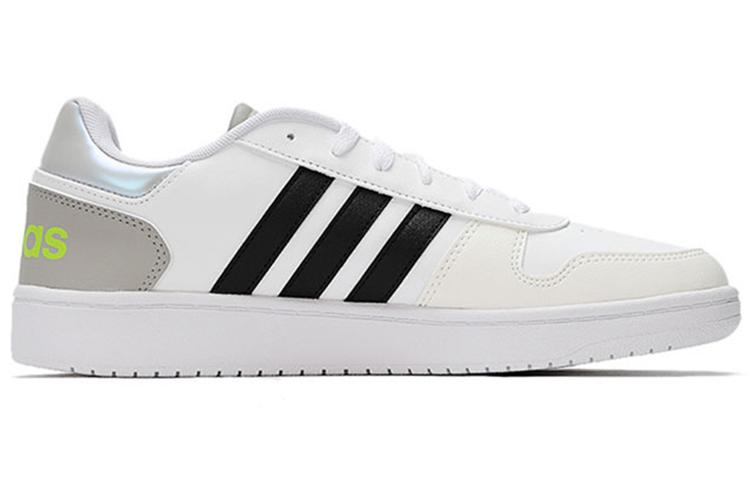 adidas Hoops 2.0 'White Grey Black' H01207