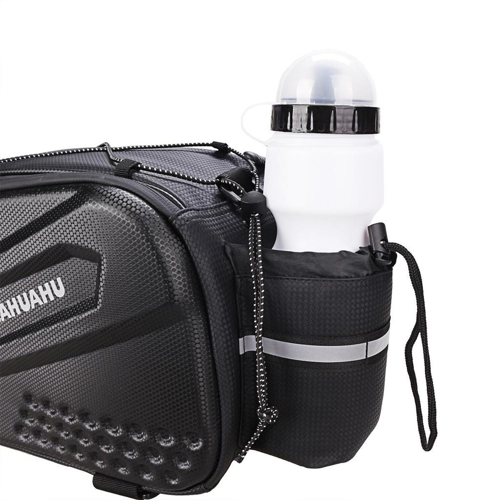 Areyourshop 10L Multifunctional Bicycle Rear Seat Bag Waterproof Cycling Bike Rack Trunk Cargo Bag