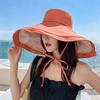 Double-Sided Sunshade Cap Foldable Sun Hat Fashion Women's Beach Hat  Outdoor
