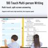 Luobaoi 110-inch Interactive Whiteboard with Dual OS & Cart (CN Version)