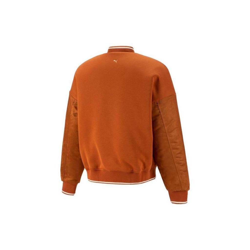 Puma Select MMQ Baseball Jacket 'Brown' 539587-74