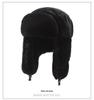 Women's Faux Rabbit Fur Winter Hat with Ear Protection, Cold-Proof, Thickened, Korean Style, Trendy and Warm for Outdoor Cycling.