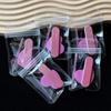 Set da 15 Pezzi / 3 Pezzi Lima per Unghie Mini, Tamponi e Bastoncini Lucidanti, Blocco Lucidante per Unghie Spugna a Forma di Cuore Double-Sided, Strumenti Lavabili per la Cura delle Unghie