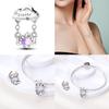 Fit Charms Fororiginal Bracelet Diy Pink Ponytail Little Girl Boycopper Jewelry Making For Women Giftnew
