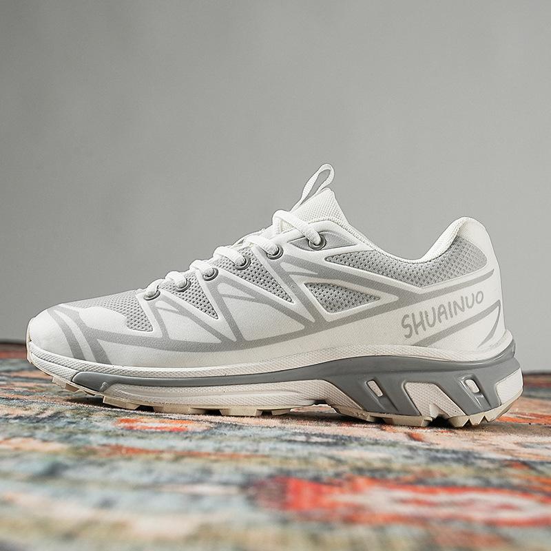 Hiking shoes 2024 new ultra-light outdoor casual shoes breathable mesh versatile sports shoes shock-absorbing men's shoes