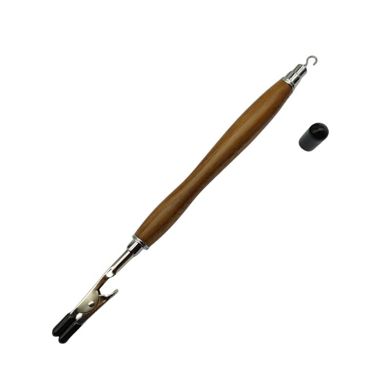 

Convenient Bracelet Jewelry Fastening Aid Wooden Pen Style Tool For Simple Bracelet And Watch Clasp Management