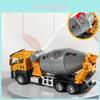 Engineering Vehicle Alloy Inertia Construction Toy For Kids Playroom