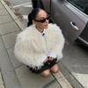 Autumn & Winter European and American Women's Faux Fur Street Fashion Coat