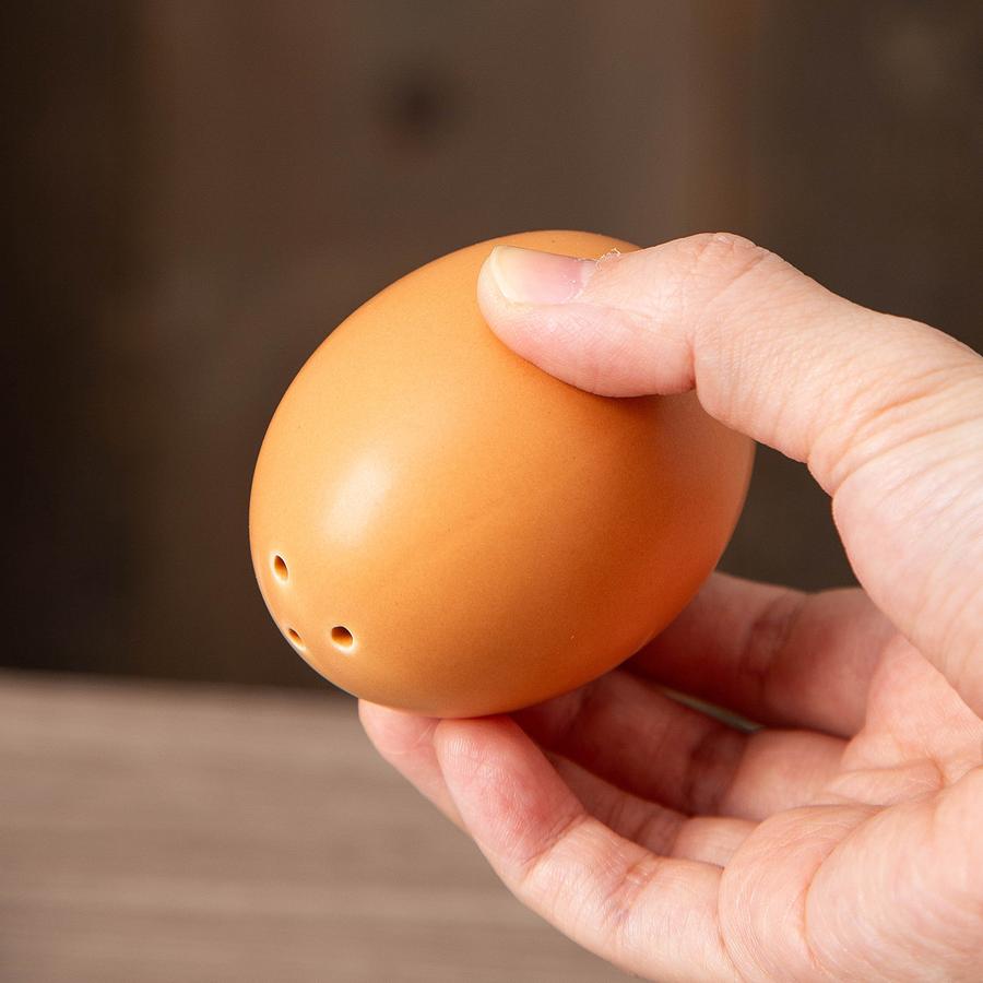 New Egg-Shaped Ceramic Spice Jar Seasoning Container Kitchen Restaurant Salt Pepper Sugar Jar