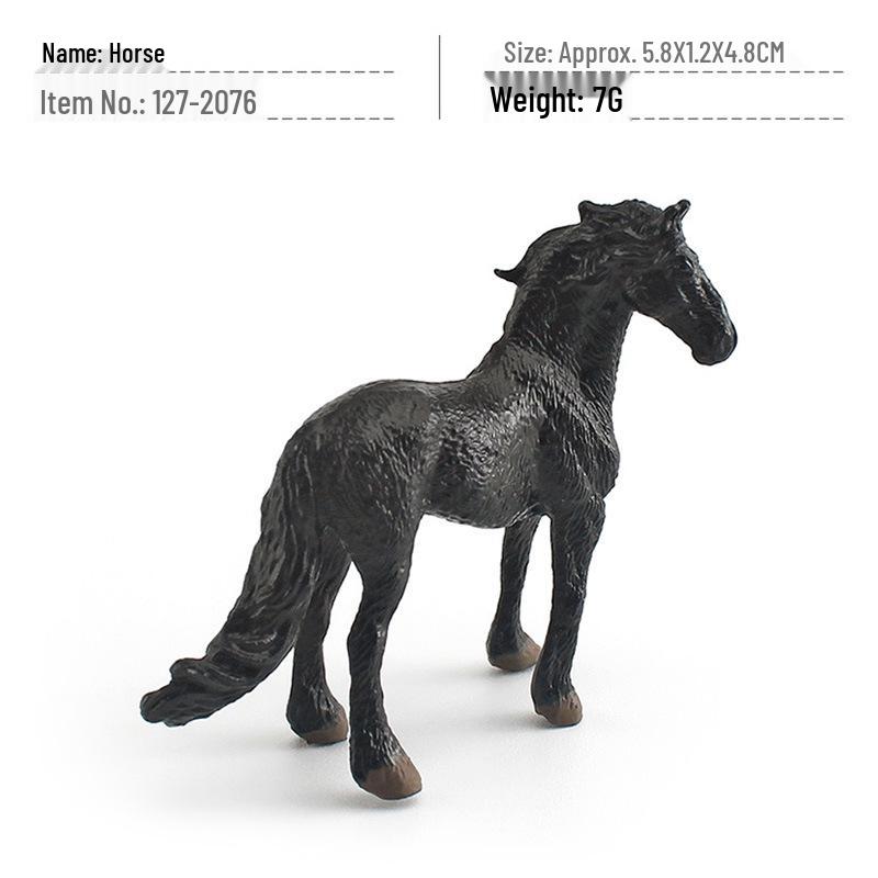 Cross-Border Farm Animal Miniature Model Set: Chickens, Ducks, Geese, Cows, and More