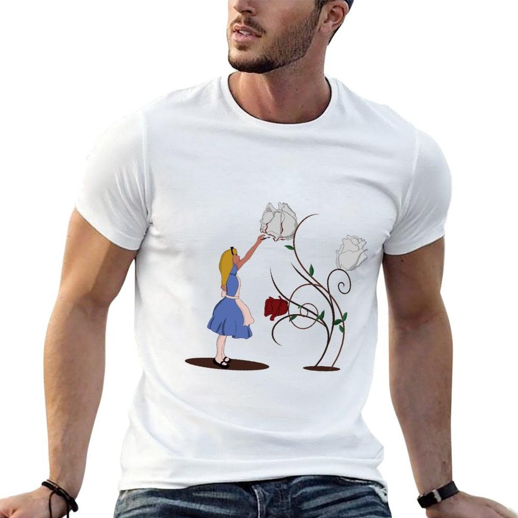 Painting Wonderland Tshirt Antipilling Casual Tshirt