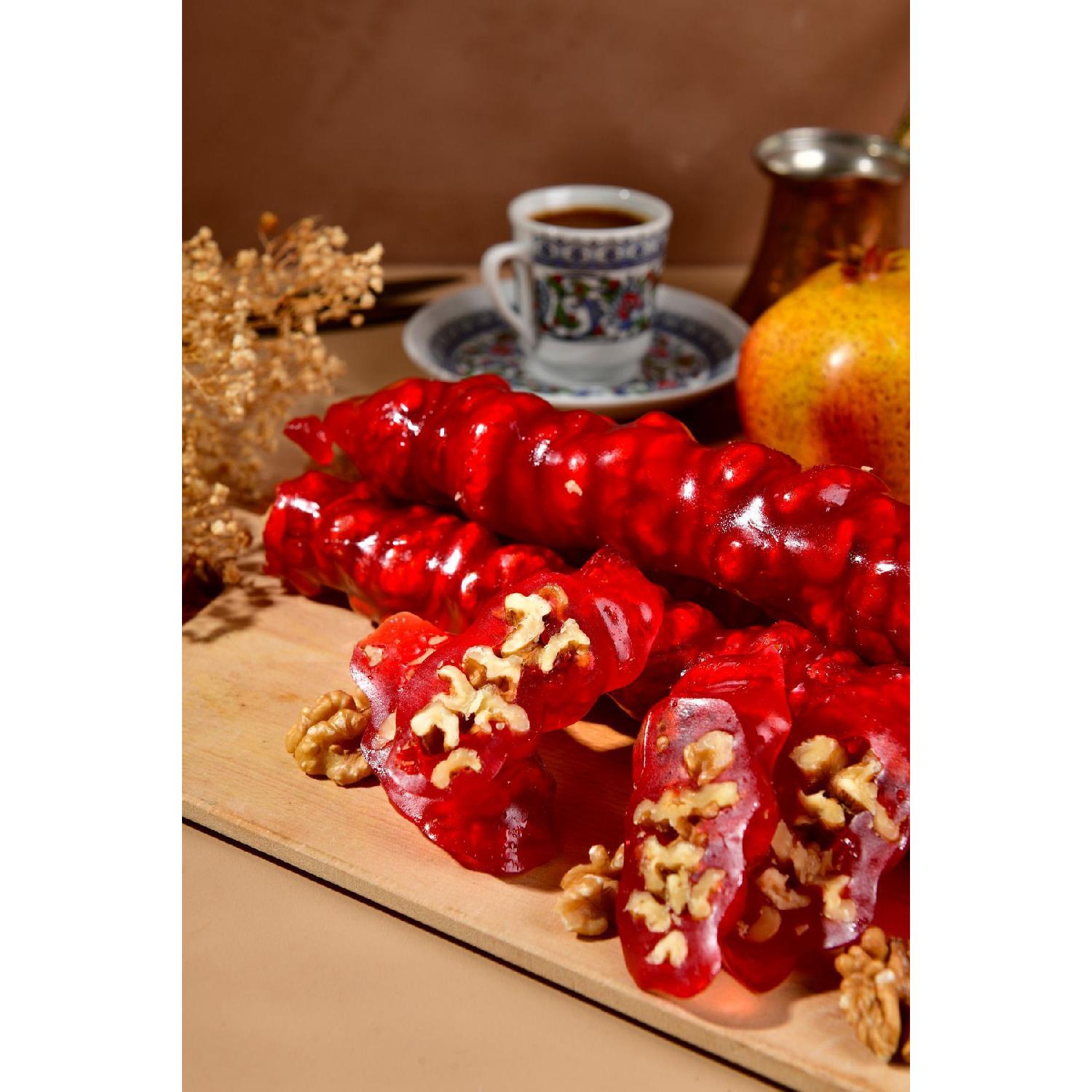 

Pomegranate Walnut Sausage (kme) 500 Gr.