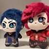 League Of Legends Arcane Vi And Caitlyn 10cm Cotton Plush Doll Pendant Anime Figure Stuffed Toy Gift For Kids Decor